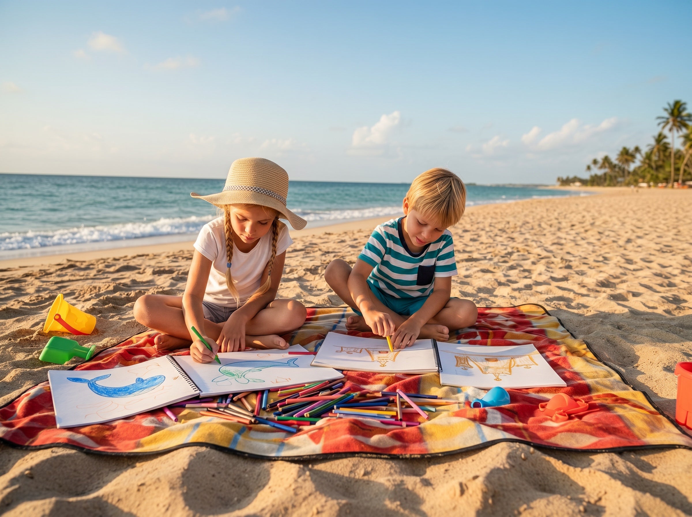 Goes to the Beach - KIDS
