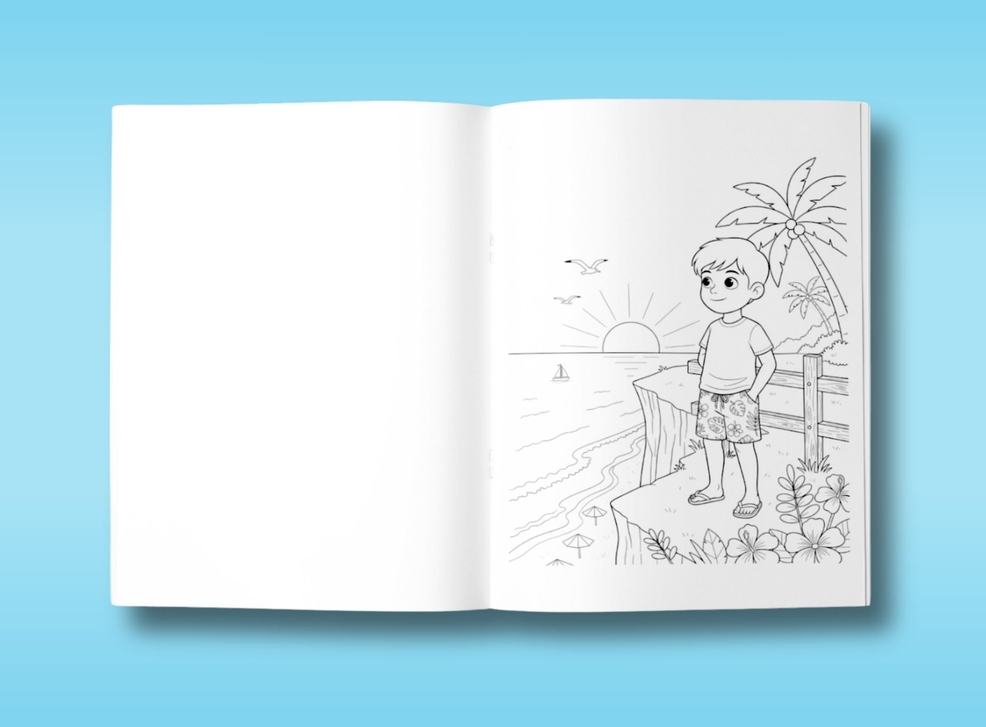 Goes to the Beach - KIDS