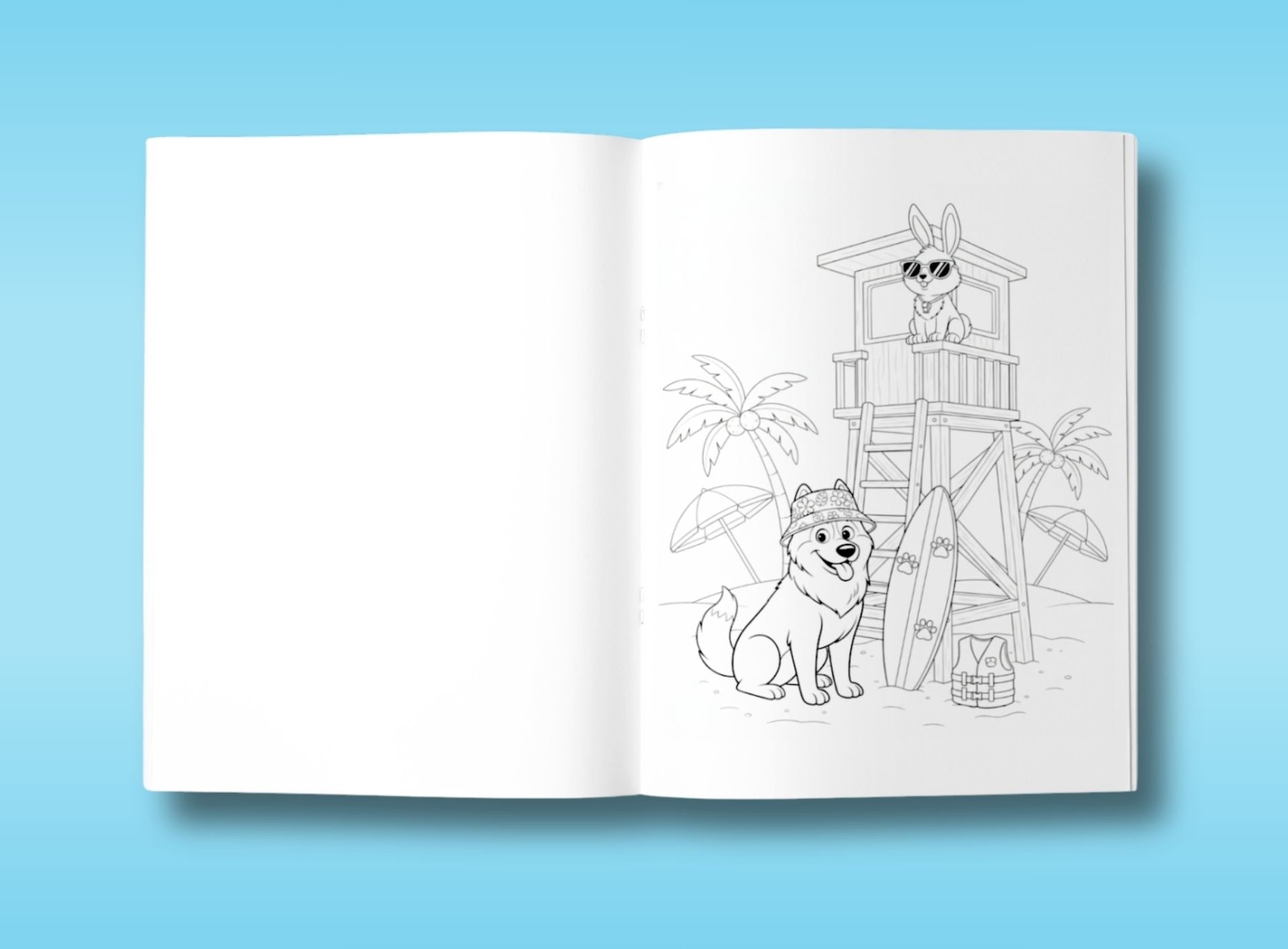 Goes to the Beach - PETS